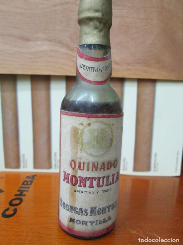 Sammlung von Weinen und Lik&ouml;ren: ANTIGUO BOTELLIN, QUINADO MONTULIA, BODEGAS MONTULIA