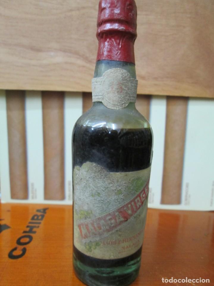 Sammlung von Weinen und Lik&ouml;ren: ANTIGUO BOTELLIN, MALAGA VIRGEN