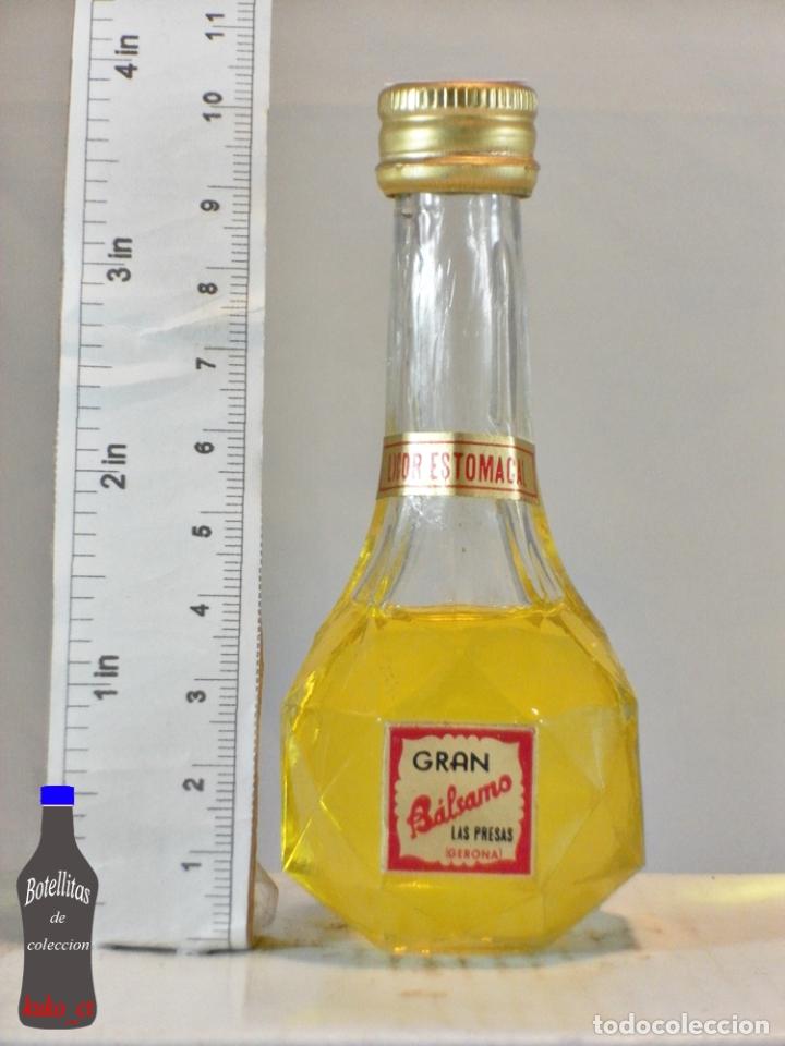 Coleccionismo de vinos y licores: BOTELLITA BOTELLIN LICOR ESTOMACAL GRAN BALSAMO LAS PRESAS GERONA