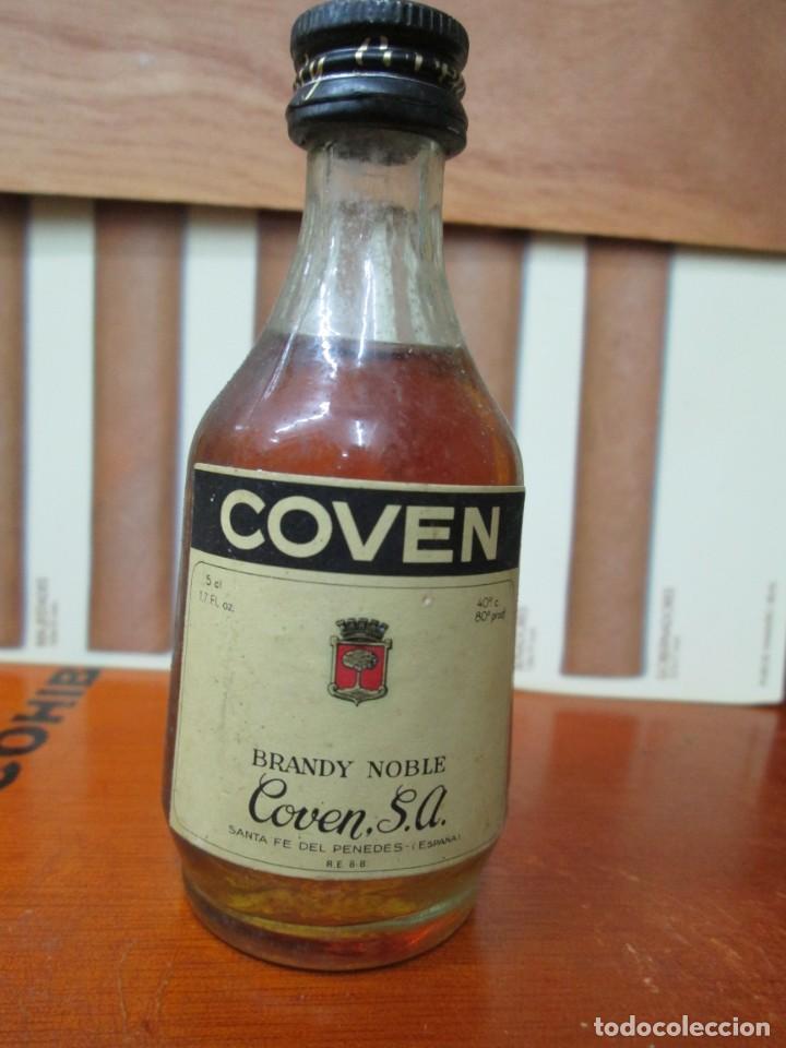 Coleccionismo de vinos y licores: ANTIGUO BOTELLIN, BRANDY COVEN NOBLE