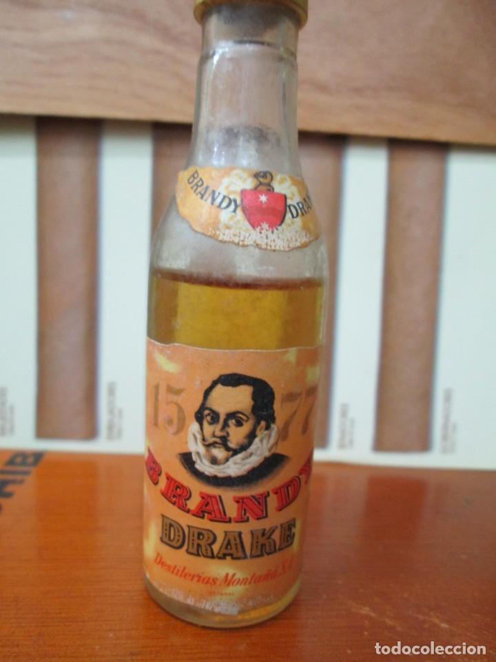 Coleccionismo de vinos y licores: ANTIGUO BOTELLIN, BRANDY DRAKE