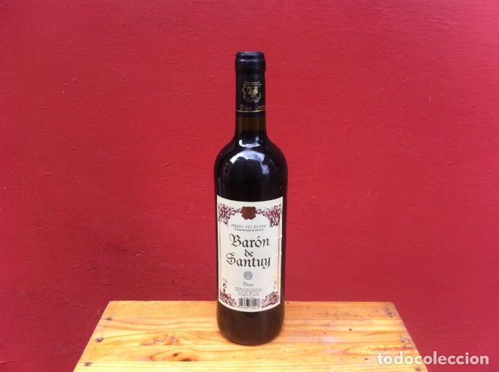 Sammlung von Weinen und Lik&ouml;ren: BOTELLA DE VINO. BAR&Oacute;N DE SANTUY. TINTO. RIBERA DEL DUERO. COSECHA 2008