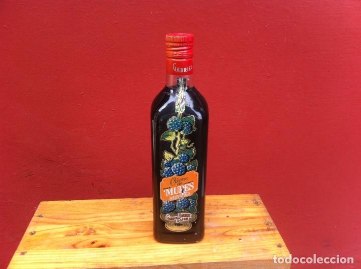 Sammlung von Weinen und Lik&ouml;ren: BOTELLA. CR&Eacute;ME DE MURES SAUVAGES. GABRIEL BOUDIER, DIJON