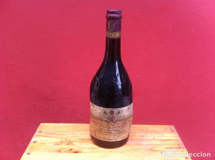 Sammlung von Weinen und Lik&ouml;ren: BOTELLA. CHATEAU DE LA GARDINE. 1984. MIS EN BOUTEILLE AU CHATEAU. BRUNEL ET FILS
