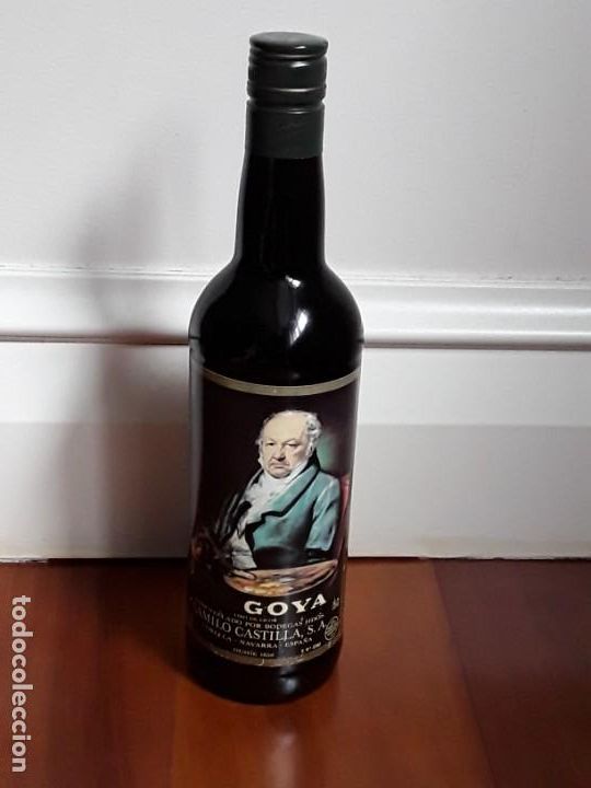 Coleccionismo de vinos y licores: BOTELLA MOSCATEL GOYA. SIN ABRIR - Foto 1