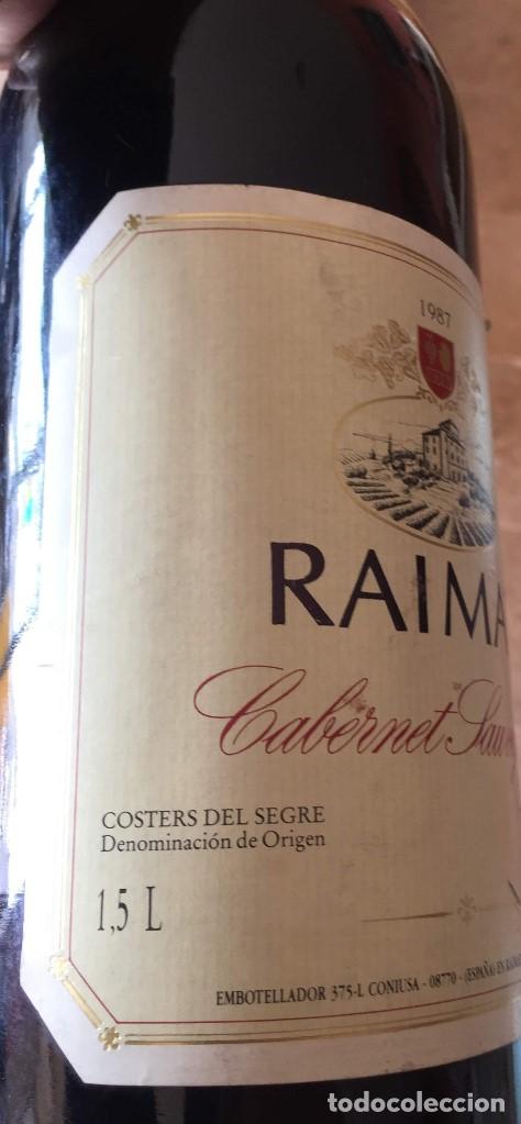 Coleccionismo de vinos y licores: VINO RAIMAT - Foto 2