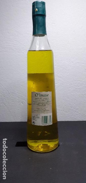 Coleccionismo de vinos y licores: Antigua botella licor de hierbas Olinaxe - Foto 4