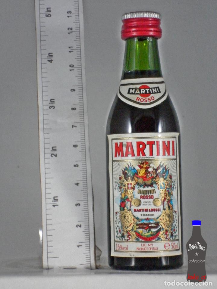Sammlung von Weinen und Lik&ouml;ren: BOTELLITA BOTELLIN MARTINI ROSSO MARTINI & ROSSI TORINO ITALIA