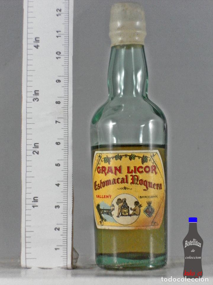 Coleccionismo de vinos y licores: BOTELLITA BOTELLIN GRAN LICOR ESTOMACAL NOGUERA SALLENT BARCELONA