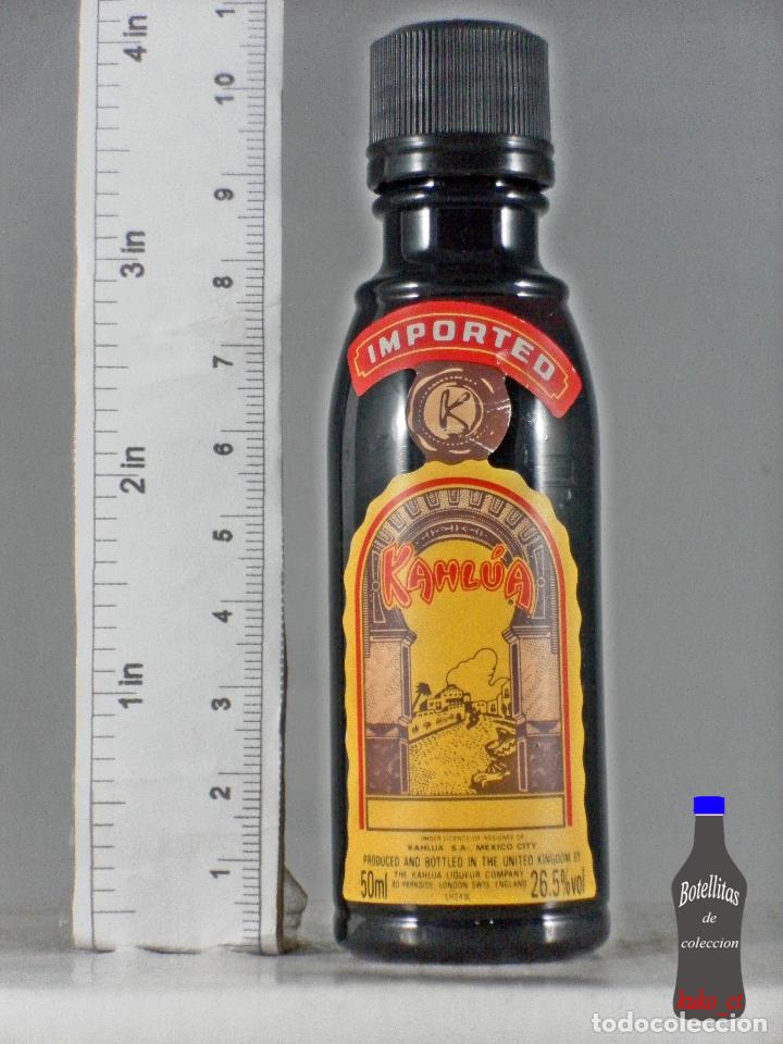 Coleccionismo de vinos y licores: BOTELLITA BOTELLIN LICOR KAHLUA MEXICO EMBOTELLADA PARA TAILANDIA VER FOTOS