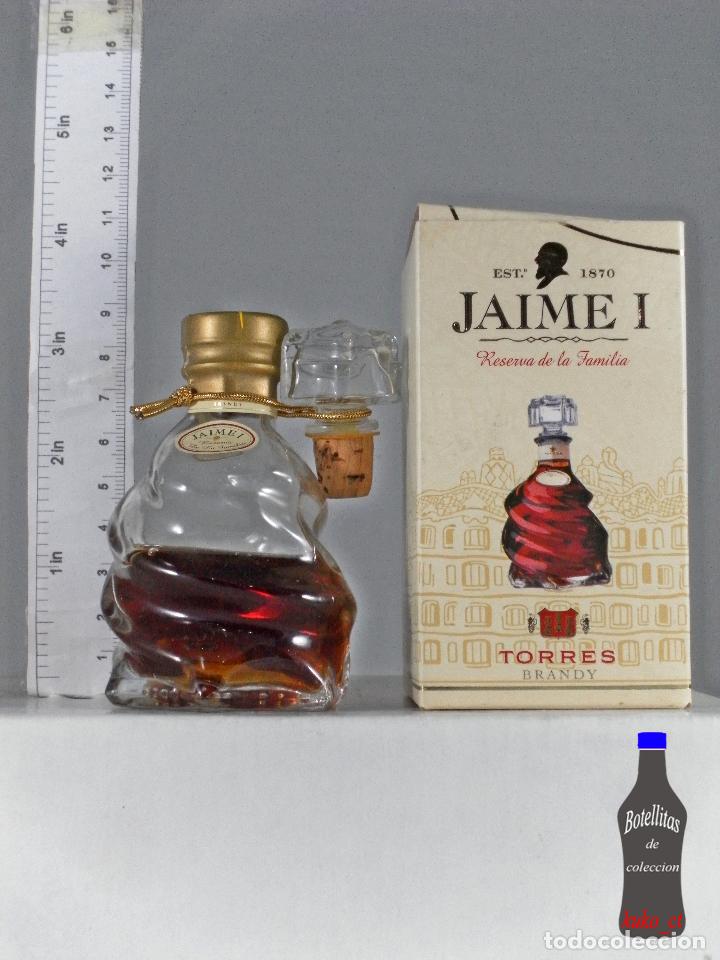 Sammlung von Weinen und Lik&ouml;ren: BOTELLITA BOTELLIN JAIME I RESERVA DE LA FAMILIA MIGUEL TORRES S.A. VILLAFRANCA DEL PENEDES CAJA