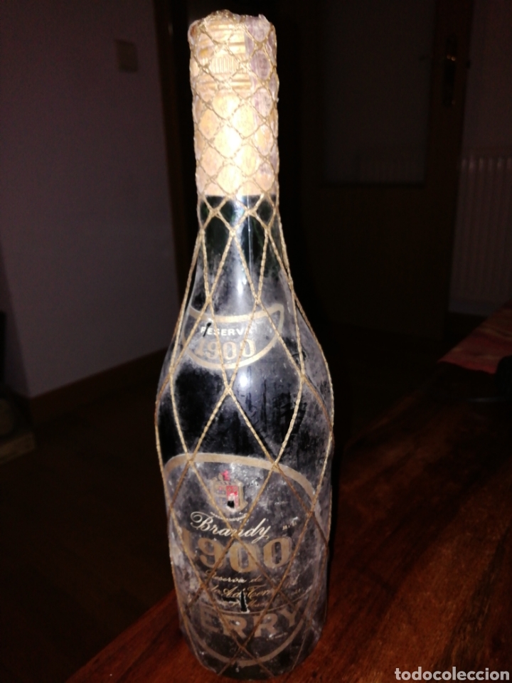 Coleccionismo de vinos y licores: Botella de Terry 1900 reserva - Foto 1