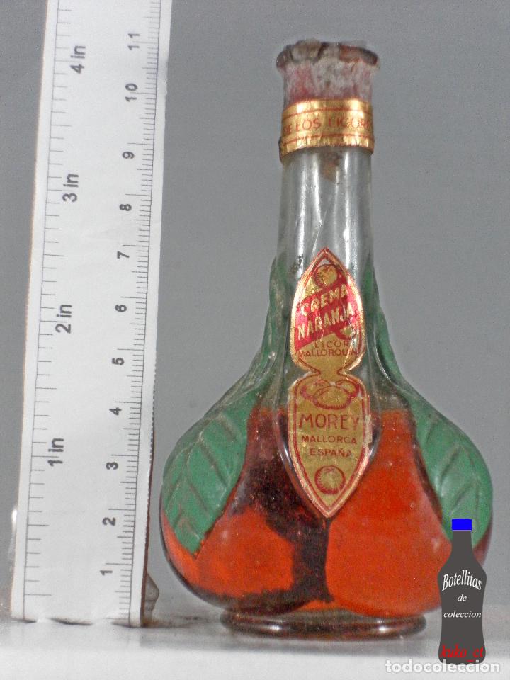 Sammlung von Weinen und Lik&ouml;ren: BOTELLITA BOTELLIN CREMA NARANJA DESTILERIAS MOREY MALLORCA