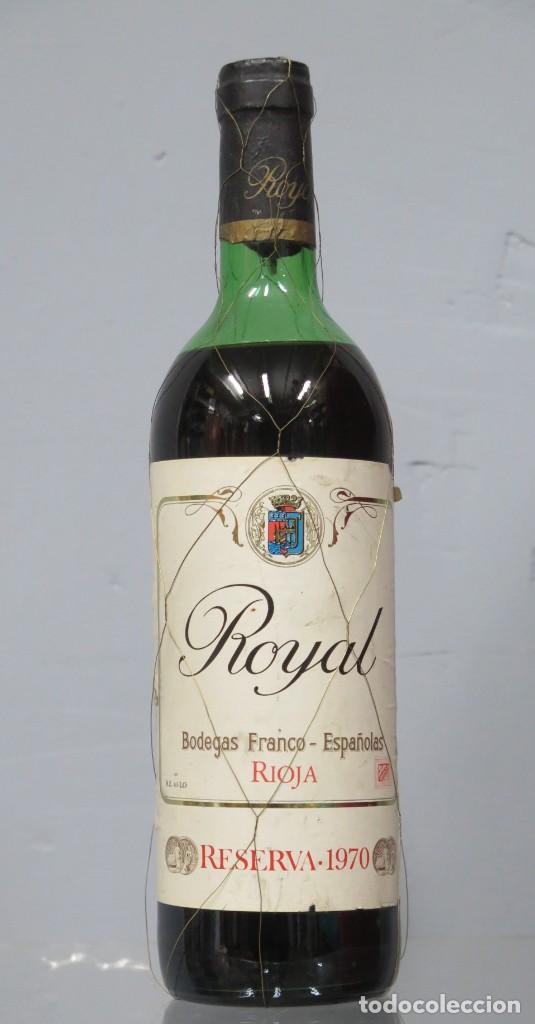 botella. royal. rioja. reserva. 1970 - Comprar Coleccionismo de Vinos ...