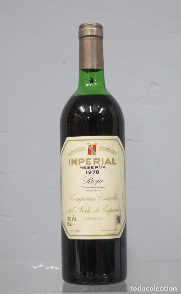 Coleccionismo de vinos y licores: BOTELLA. IMPERIAL. RESERVA. 1978 - Foto 1