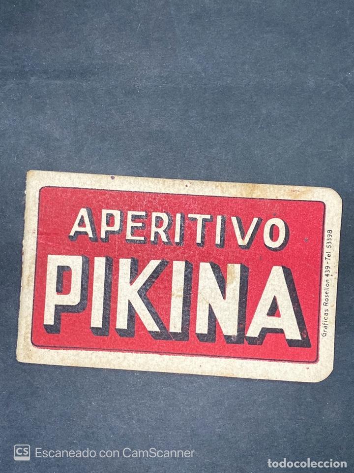 Coleccionismo de vinos y licores: APERITIVO PIKINA. LIBRETA DE HOJAS. VER FOTOS