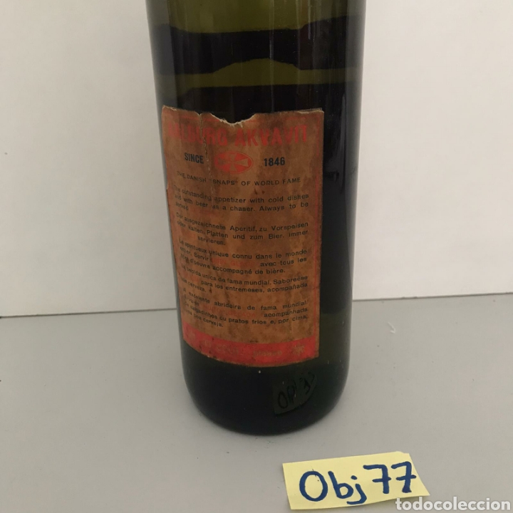Coleccionismo de vinos y licores: Antigua botella de licor - Foto 2