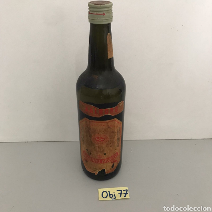 Coleccionismo de vinos y licores: Antigua botella de licor - Foto 1