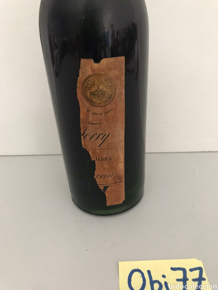 Coleccionismo de vinos y licores: Antigua botella de licor - Foto 3