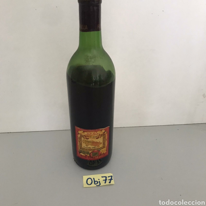 Coleccionismo de vinos y licores: Botella de Rioja gran reserva - Foto 1