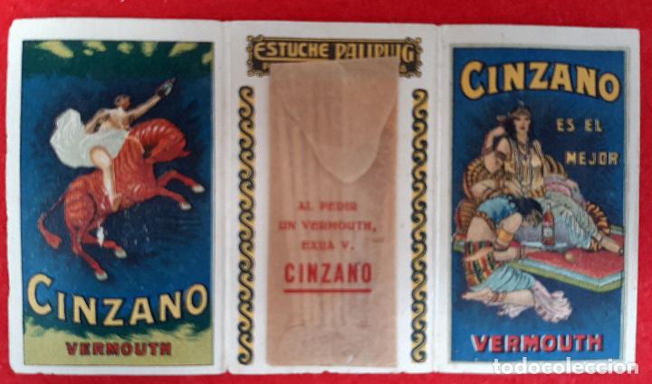 Coleccionismo de vinos y licores: PUBLICIDAD CINZANO PALILLERO OBSEQUIO ILUSTRACION CAPIELLO ORIGINAL C11