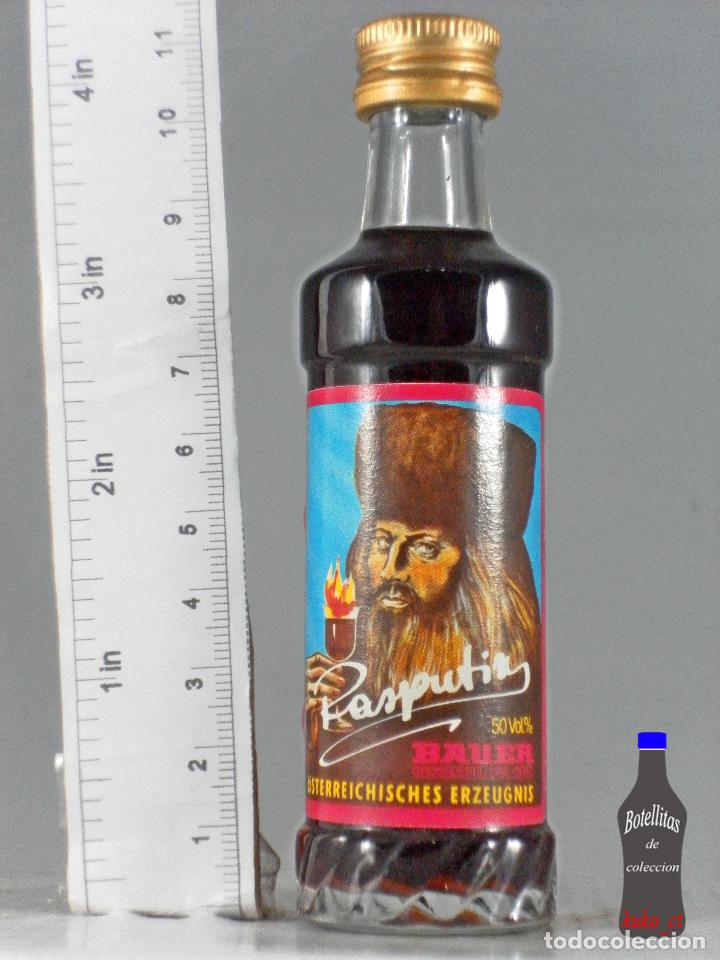 Sammlung von Weinen und Lik&ouml;ren: BOTELLITA BOTELLIN RASPUTIN BAUER DEUTSCHES ERZEUGNIS