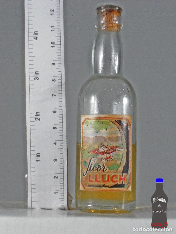 Coleccionismo de vinos y licores: BOTELLITA BOTELLIN LICOR LLUCH DESTILERIAS MOREY BINISALEM MALLORCA