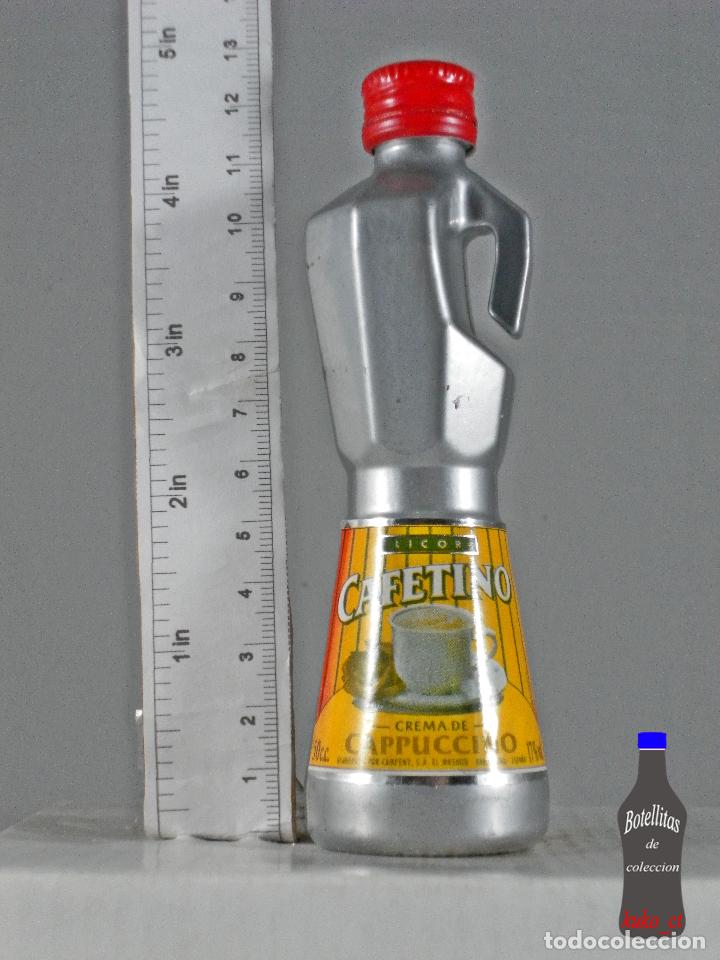 Collection of wines and liquors: BOTELLITA BOTELLIN LICOR CAFETINO CREMA DE CAPPUCCINO DESTILERIAS CAMPENY EL MASNOU