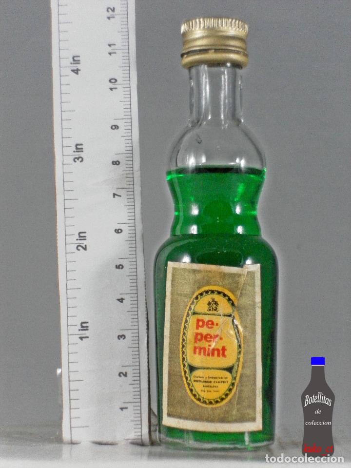 Colecionismo de vinhos e licores: BOTELLITA BOTELLIN PEPERMINT DESTILERIAS CAMPENY