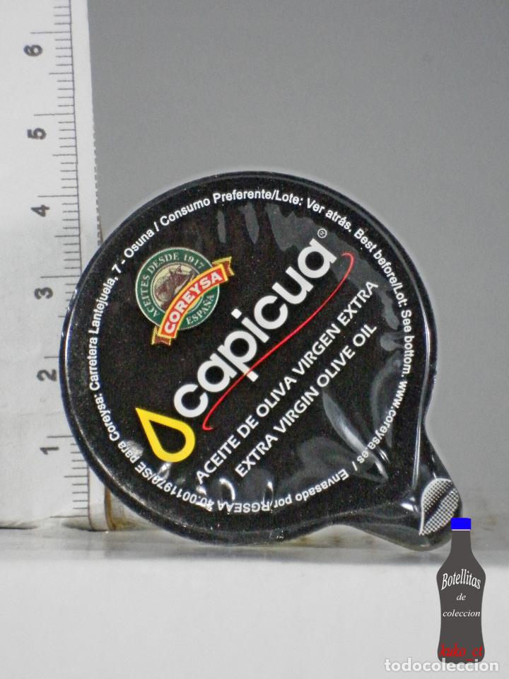 Coleccionismo de vinos y licores: BOTELLITA BOTELLIN PET ACEITE CAPICUA COREY S.A. OSUNA