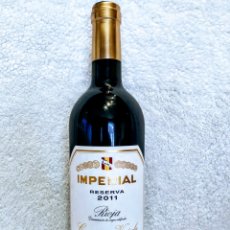 Coleccionismo de vinos y licores: BOTELLA VINO CUNE IMPERIAL 2011 RESERVA EXCELENTE AÑADA NUEVA. Lote 214924042