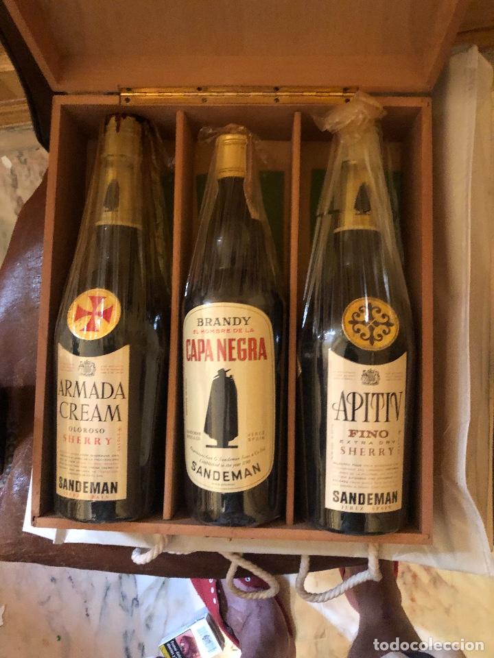 Coleccionismo de vinos y licores: SANDEMAN, ESTUCHE NUEVO ! - Foto 1
