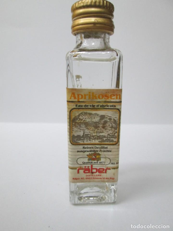 Coleccionismo de vinos y licores: ANTIGUO BOTELLIN BRANDY CO&Ntilde;AC, APRIKOSEN RABER