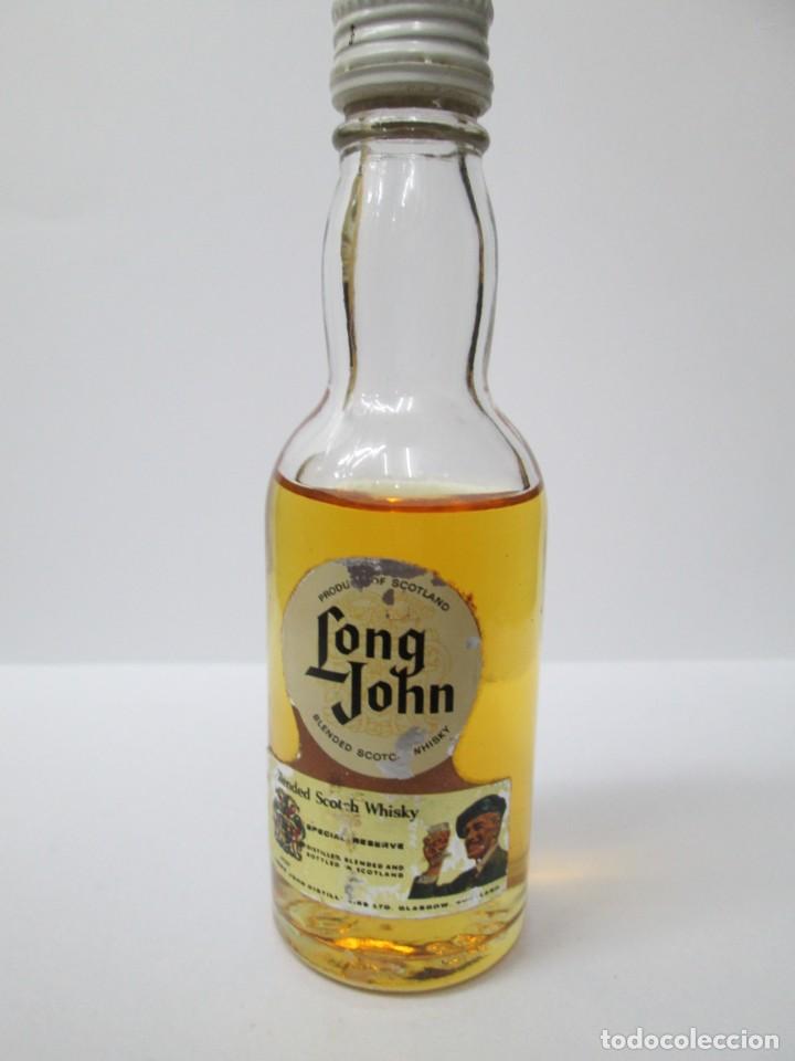 Coleccionismo de vinos y licores: ANTIGUO BOTELLIN BRANDY CO&Ntilde;AC, LONG JOHN
