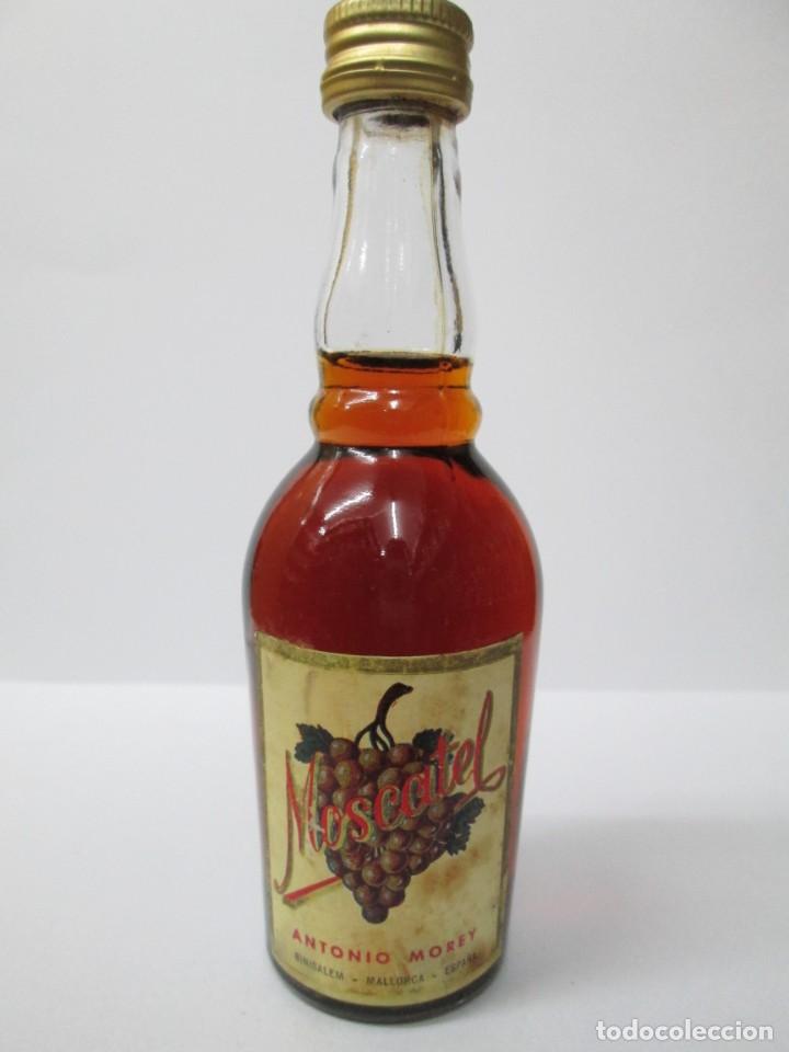 Coleccionismo de vinos y licores: ANTIGUO BOTELLIN BRANDY CO&Ntilde;AC, ANTONIO MORET