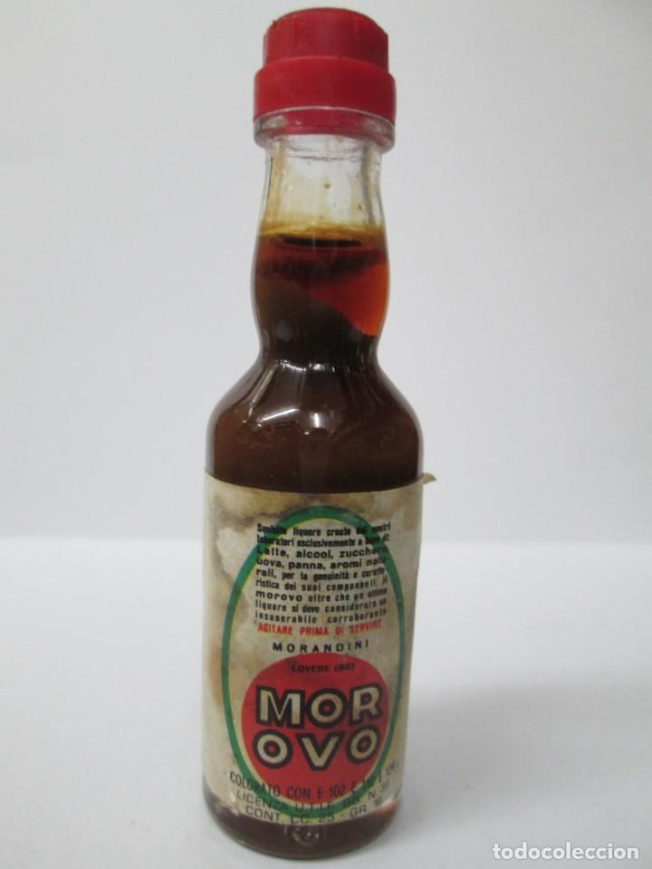 Coleccionismo de vinos y licores: ANTIGUO BOTELLIN BRANDY CO&Ntilde;AC, LICOR MOROVO MORANDINI