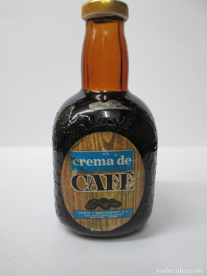 Coleccionismo de vinos y licores: ANTIGUO BOTELLIN BRANDY CO&Ntilde;AC, CREMA DE CAFE
