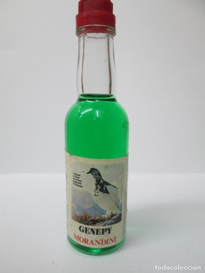 Coleccionismo de vinos y licores: ANTIGUO BOTELLIN BRANDY CO&Ntilde;AC,GENEPY MORANDINI
