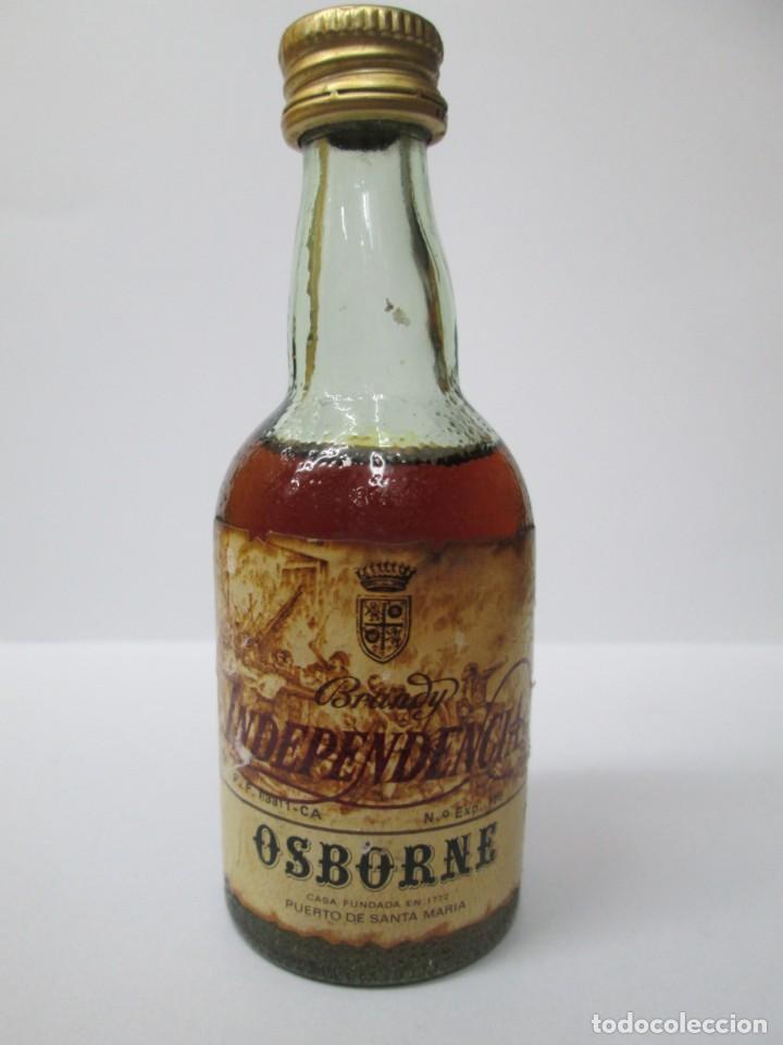 Coleccionismo de vinos y licores: ANTIGUO BOTELLIN BRANDY CO&Ntilde;AC, INDEPENDENCIA