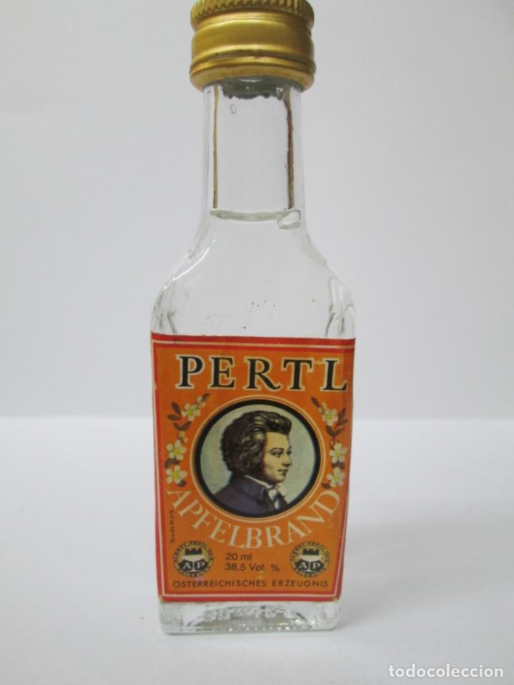 Coleccionismo de vinos y licores: ANTIGUO BOTELLIN BRANDY CO&Ntilde;AC, PERTL APEELBRAND