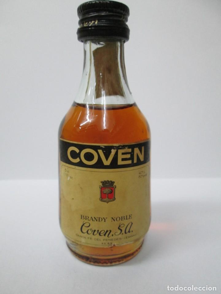 Coleccionismo de vinos y licores: ANTIGUO BOTELLIN BRANDY CO&Ntilde;AC, COVEN