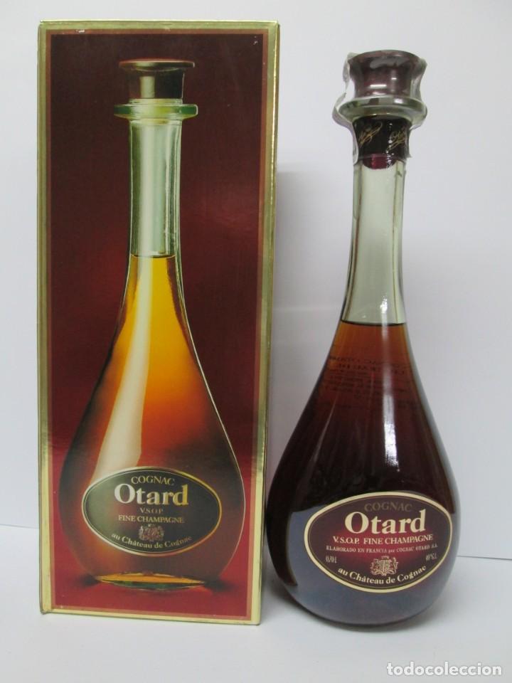 antigua boterlla brandy coñac, cognac otard v.s - Comprar Coleccionismo de Vinos, Licores Aguardientes en todocoleccion -