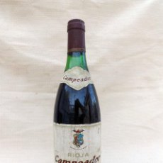 Coleccionismo de vinos y licores: BOTELLA DE VINO CAMPEADOR, MARTINEZ LACUESTA, RIOJA COSECHA 1976. Lote 220262337