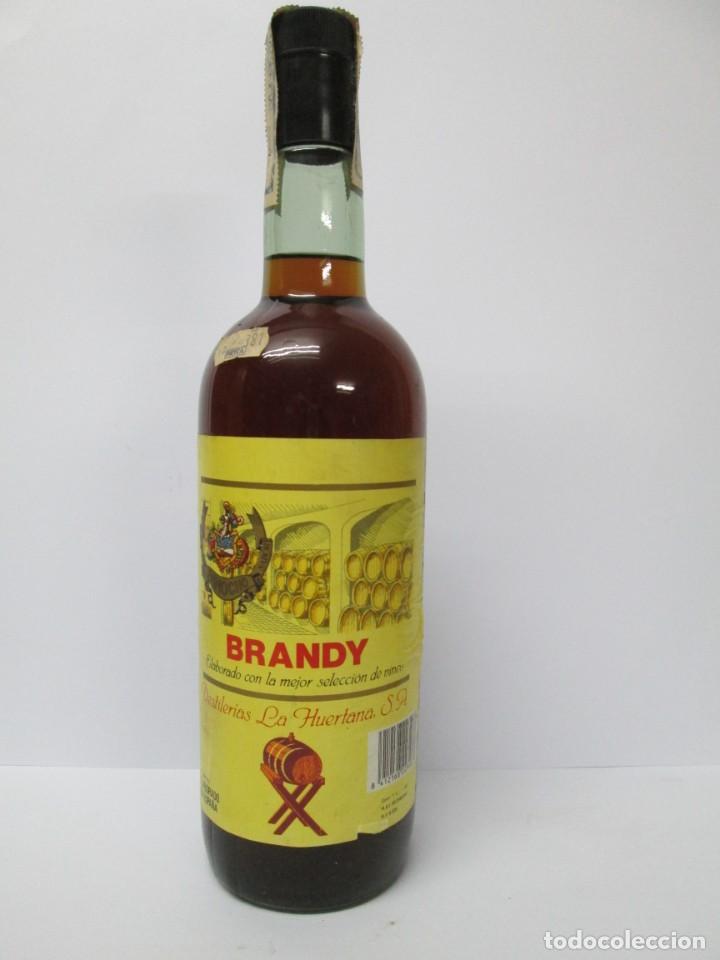 Coleccionismo de vinos y licores: ANTIGUA BOTELLA BRANDY CO&Ntilde;AC, PANOCHO, IMPUESTO DE 8 PTS, DECADA 70-80