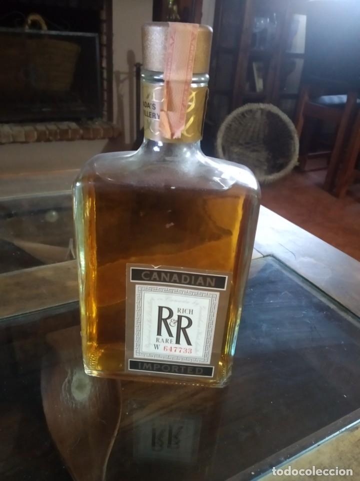 antigua botella whisky canadian gooderham's ric Comprar Coleccionismo