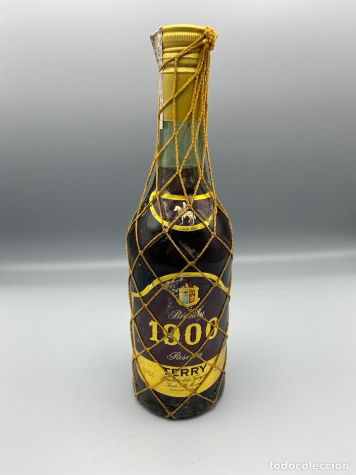 Coleccionismo de vinos y licores: BOTELLA. BRANDY 1900 RESERVA TERRY. 75 CL. 38% VOL. PUERTO SANTA MARIA. A&Ntilde;OS 80. VER FOTOS