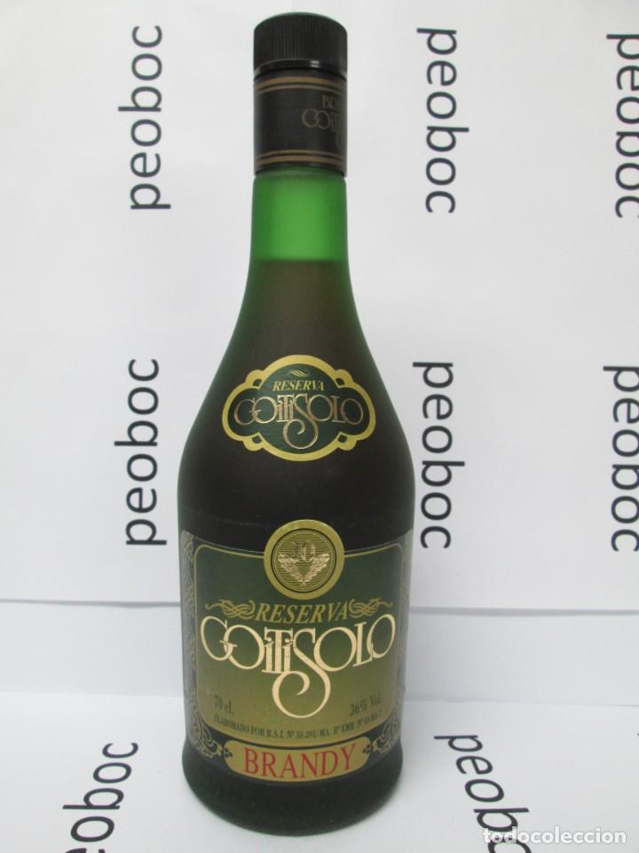 Coleccionismo de vinos y licores: ANTIGUA BOTELL BRANDY CO&Ntilde;AC, FOITISOLO