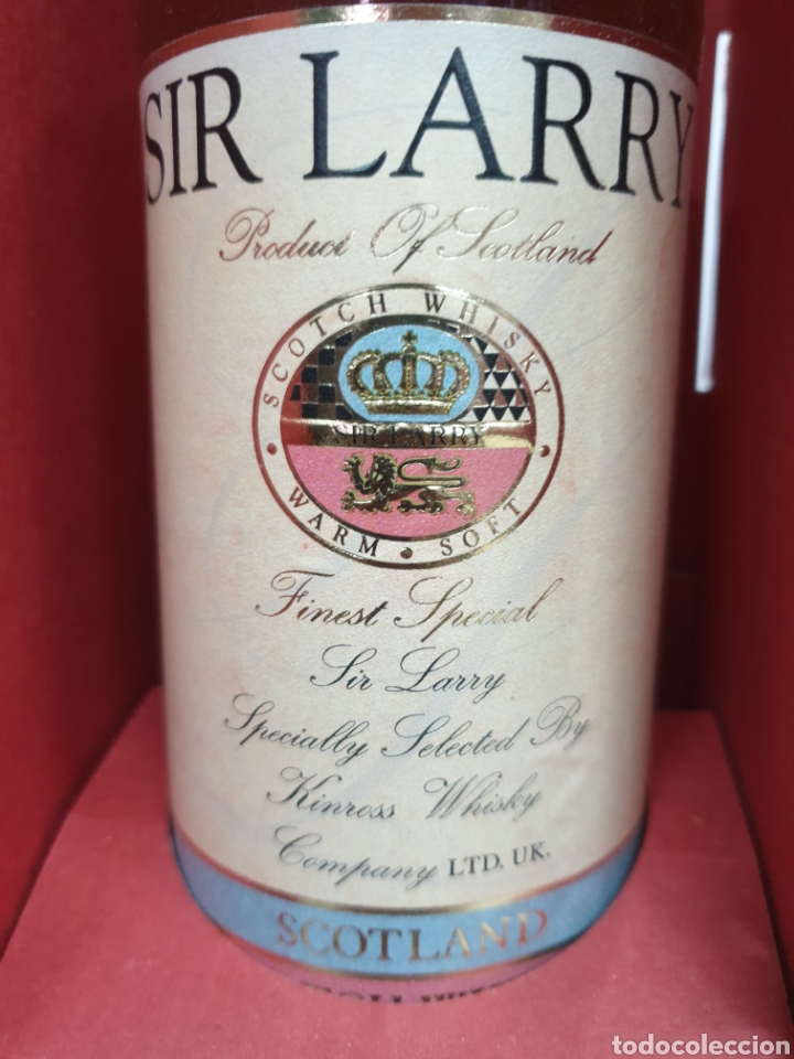 Coleccionismo de vinos y licores: Whisky Sir Larry - Foto 4 - 223431863