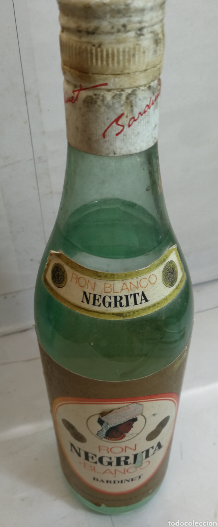 Coleccionismo de vinos y licores: botella ron negrita sin abrir