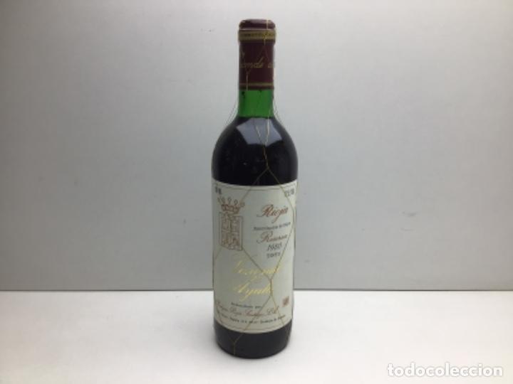 Colecionismo de vinhos e licores: BOTELLA DE VINO VIZCONDE DE AYALA RESERVA 1980 - RIOJA SANTIAGO